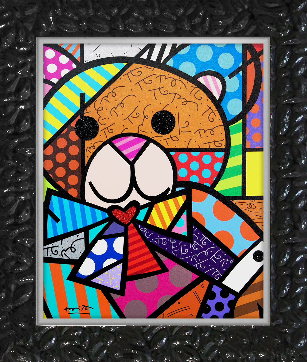 BRITTO Love Bear ハート マルチカラー 2ND EDITION BRITTO Love Bear ハート マルチカラー 2ND EDITION