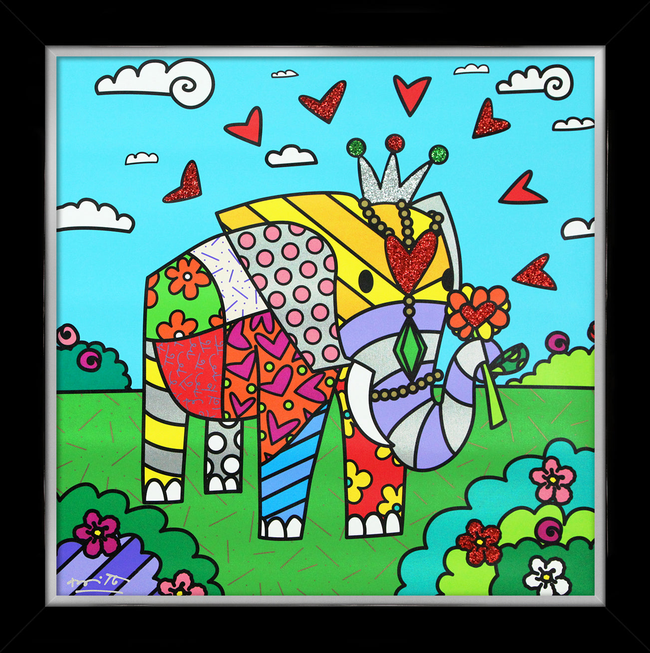 india limited edition print  colorful decorative collectible gift idea