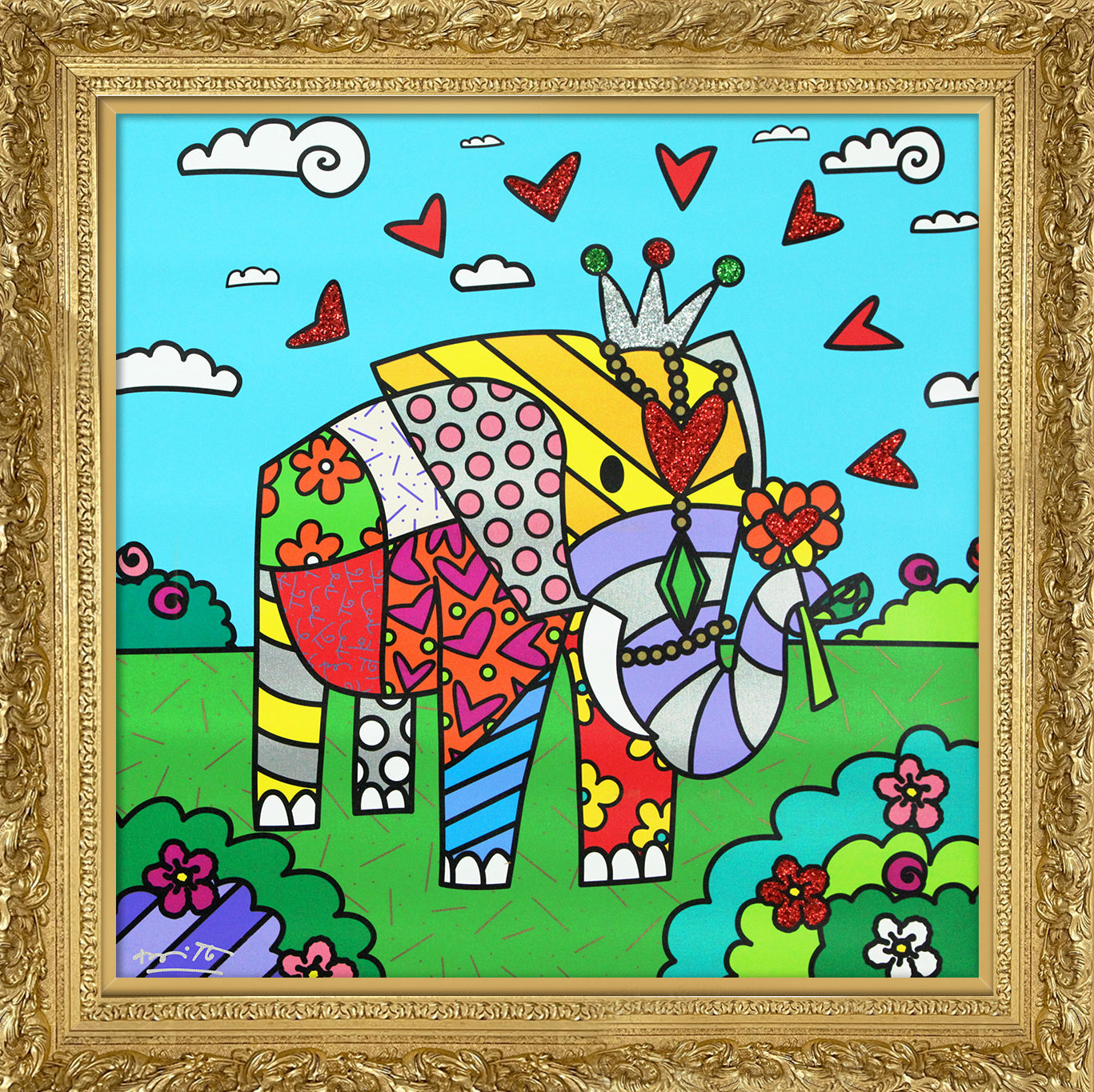 modern pop art india limited edition print  vibrant home decor