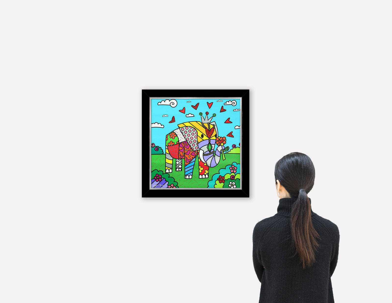 modern pop art india limited edition print  vibrant home decor