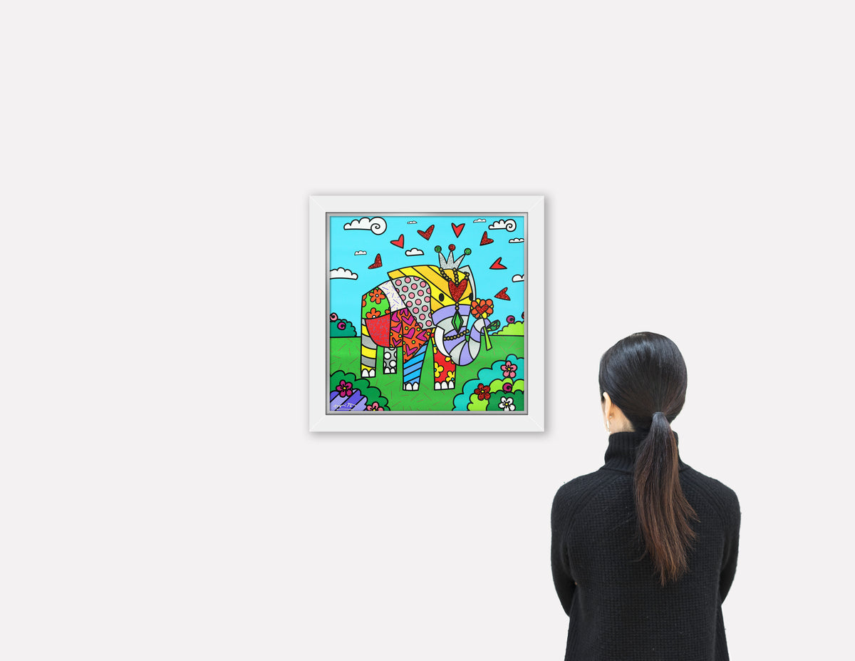 india limited edition print  artistic colorful design collectible