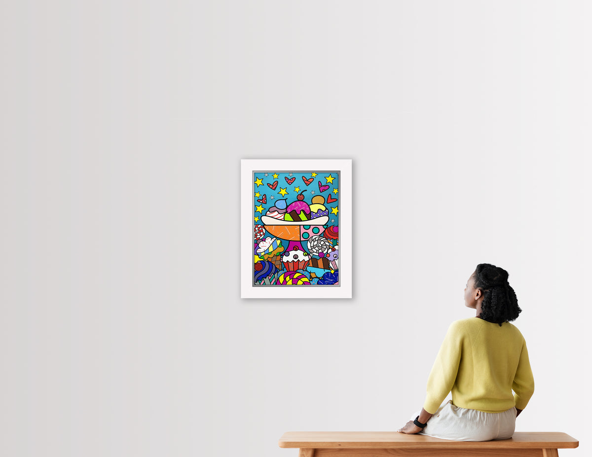 modern pop art dylans candy bar limited edition  vibrant home decor