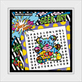 WORD SEARCH - MIAMI TEDDY BEAR - Limited Edition Print