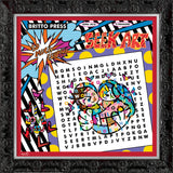 WORD SEARCH - I LOVE YOU - Limited Edition Print