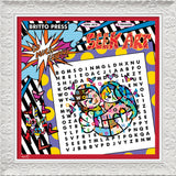WORD SEARCH - I LOVE YOU - Limited Edition Print