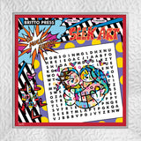 WORD SEARCH - I LOVE YOU - Limited Edition Print