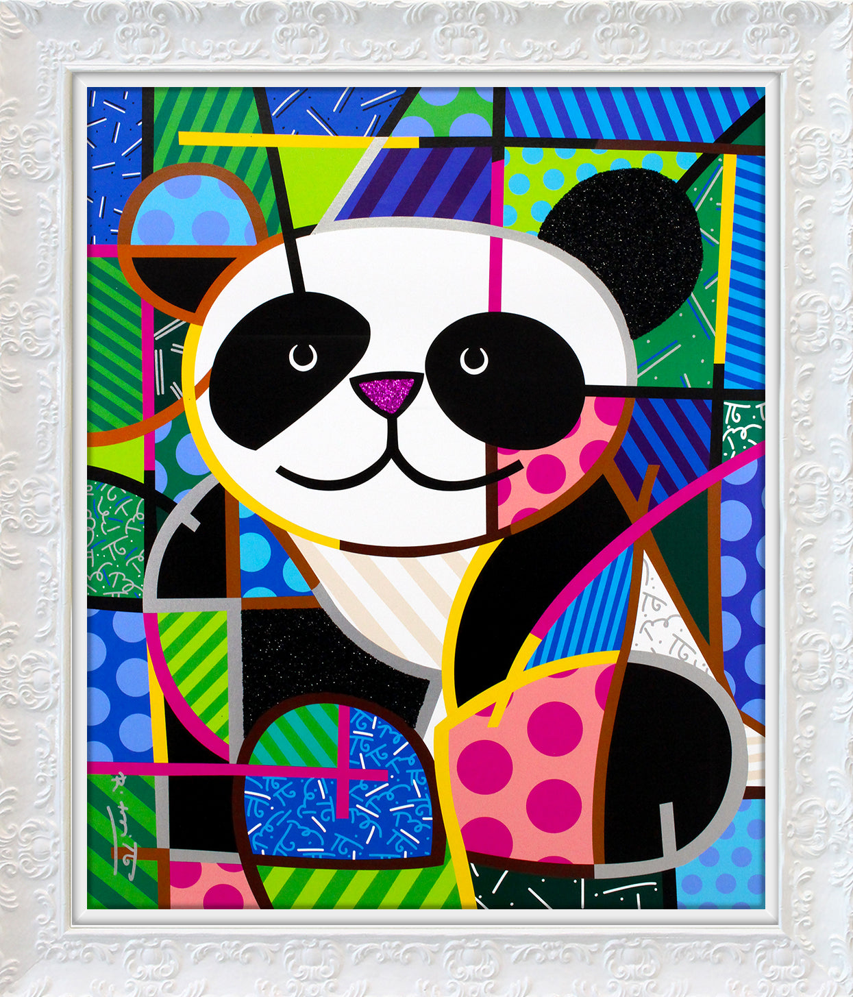 huggable limited edition print  colorful decorative collectible gift idea