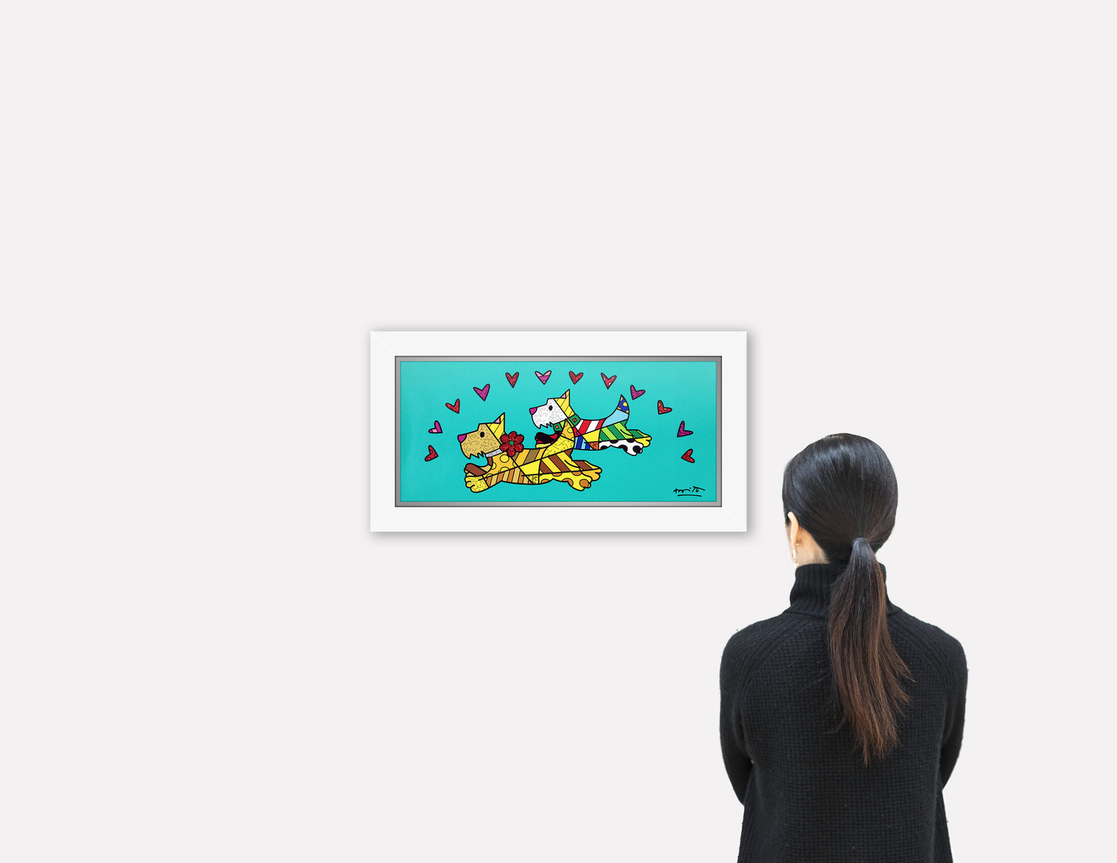 modern pop art central park limited edition print  vibrant home decor