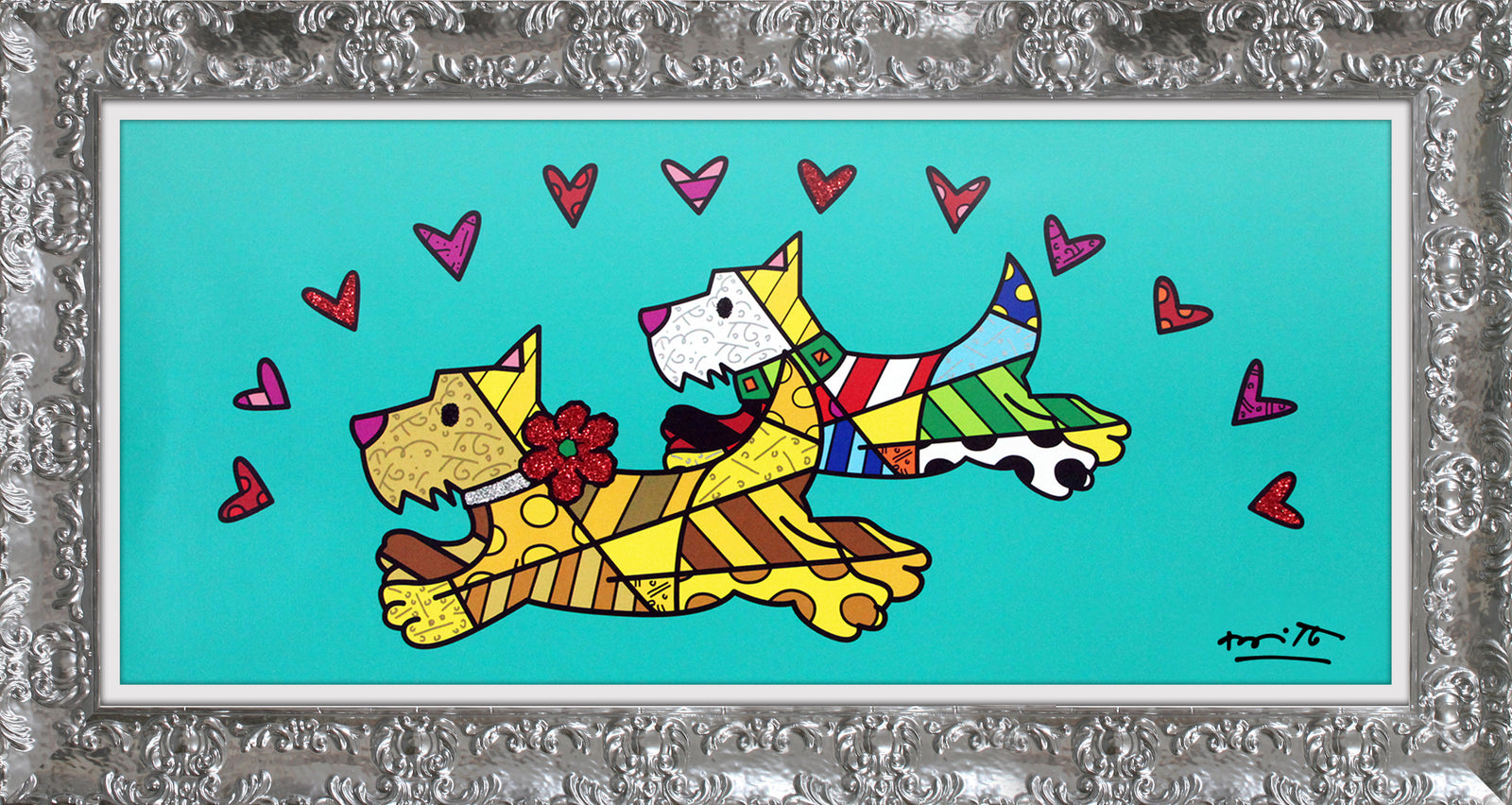 central park limited edition print  artistic colorful design collectible