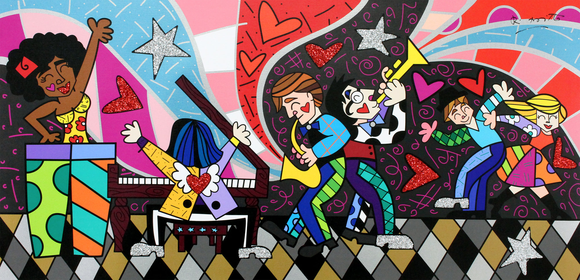 All That Jazz - Limited Edition Print - Shop Britto