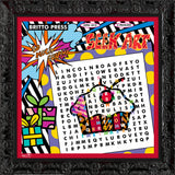 WORD SEARCH - HAPPY BIRTHDAY - Limited Edition Print