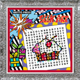 WORD SEARCH - HAPPY BIRTHDAY - Limited Edition Print