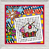WORD SEARCH - HAPPY BIRTHDAY - Limited Edition Print