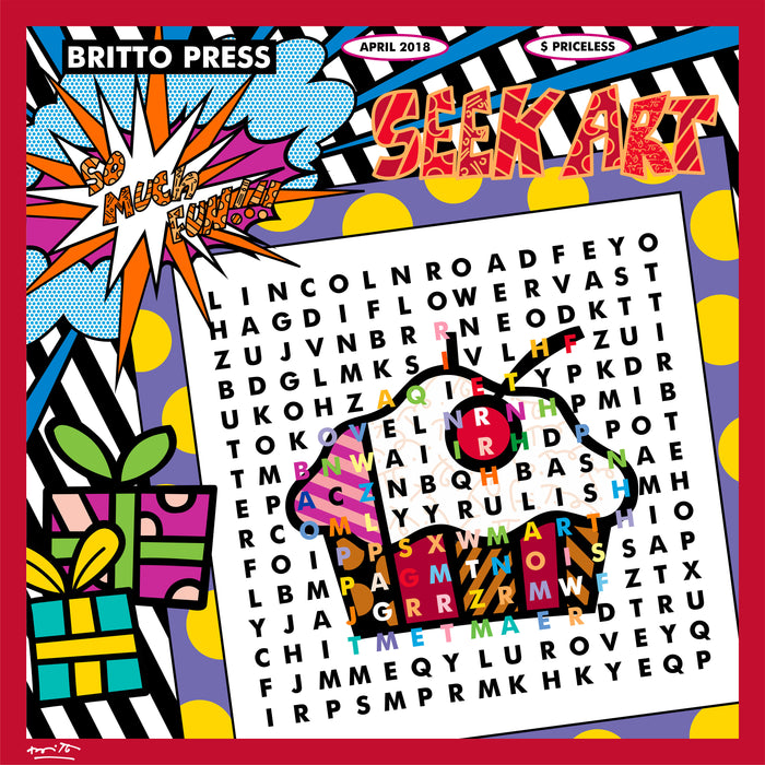 WORD SEARCH - HAPPY BIRTHDAY - Limited Edition Print