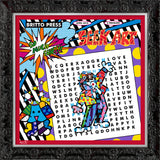 WORD SEARCH - HAPPY BARMITZVAH - Limited Edition Print