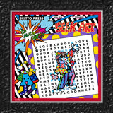 WORD SEARCH - HAPPY BARMITZVAH - Limited Edition Print