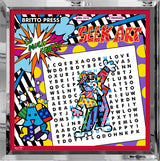 WORD SEARCH - HAPPY BARMITZVAH - Limited Edition Print
