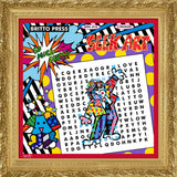 WORD SEARCH - HAPPY BARMITZVAH - Limited Edition Print