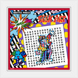 WORD SEARCH - HAPPY BARMITZVAH - Limited Edition Print