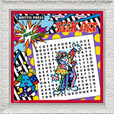 WORD SEARCH - HAPPY BARMITZVAH - Limited Edition Print