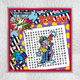 WORD SEARCH - HAPPY BARMITZVAH - Limited Edition Print
