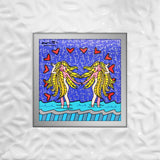 GEMINI GIRLS - Limited Edition Print