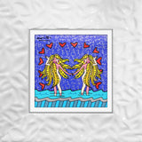 GEMINI GIRLS - Limited Edition Print