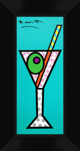 TURQUOISE MARTINI - Limited Edition Print