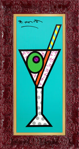 TURQUOISE MARTINI - Limited Edition Print