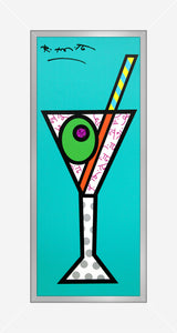 TURQUOISE MARTINI - Limited Edition Print