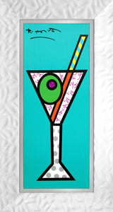 TURQUOISE MARTINI - Limited Edition Print