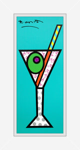 TURQUOISE MARTINI - Limited Edition Print