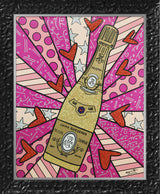 CHAMPAGNE WISHES & CAVIAR DREAMS - PINK - Limited Edition Print