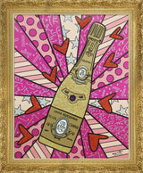 CHAMPAGNE WISHES & CAVIAR DREAMS - PINK - Limited Edition Print