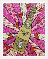 CHAMPAGNE WISHES & CAVIAR DREAMS - PINK - Limited Edition Print
