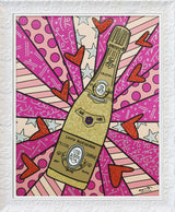 CHAMPAGNE WISHES & CAVIAR DREAMS - PINK - Limited Edition Print