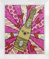 CHAMPAGNE WISHES & CAVIAR DREAMS - PINK - Limited Edition Print