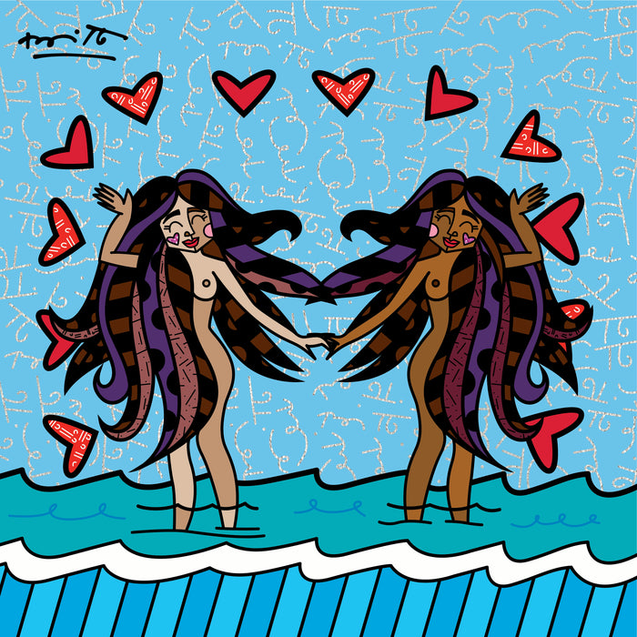 GEMINI GIRLS - Limited Edition Print