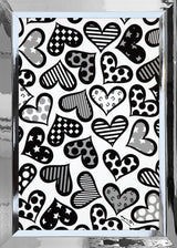 HEARTS BLACK & WHITE - Limited Edition Print