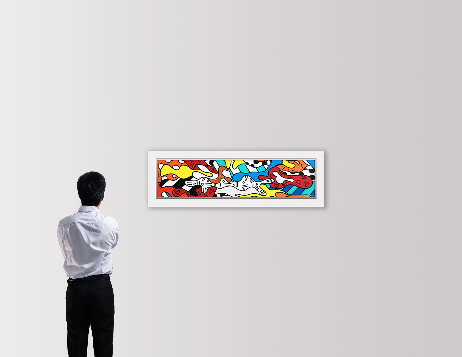 modern pop art crystal bridges limited edition print  vibrant home decor