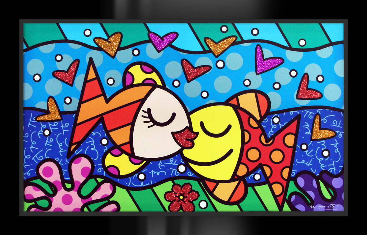 deep love limited edition print  artistic colorful design collectible