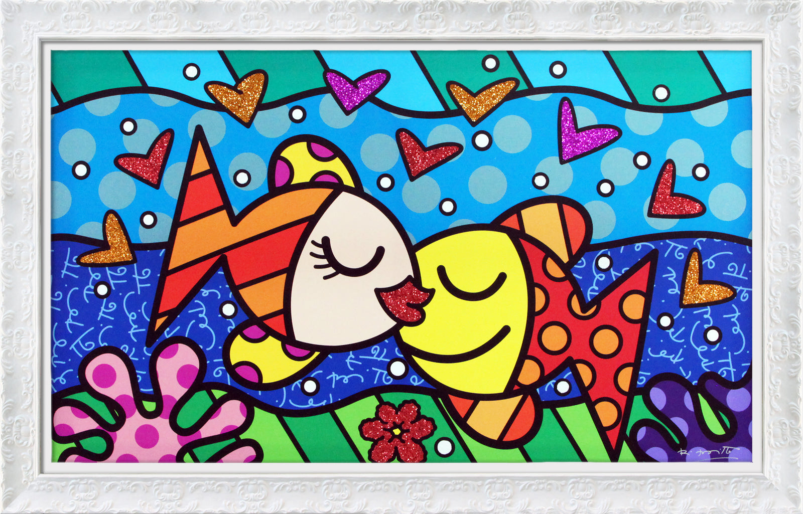 deep love limited edition print  artistic colorful design collectible
