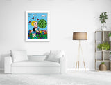 CENTRAL PARK (RICHIE RICH NBCUniversal) - Limited Edition Print