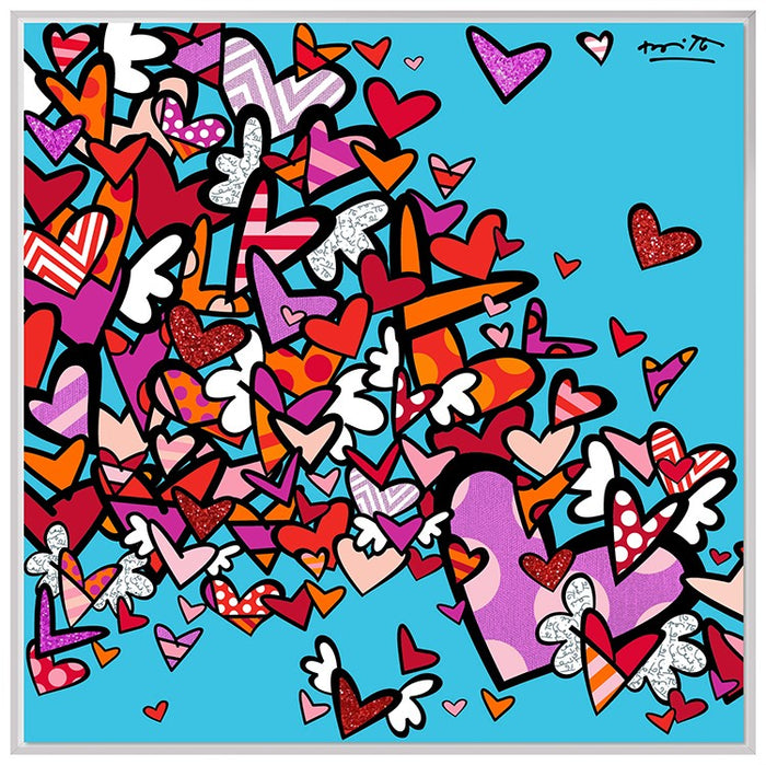 FLOW I (HEARTS) - Limited Edition Print – Shop Britto