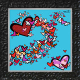 FLOW III (HEARTS) - Limited Edition Print