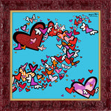 FLOW III (HEARTS) - Limited Edition Print