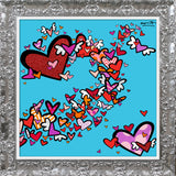 FLOW III (HEARTS) - Limited Edition Print