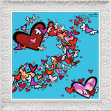 FLOW III (HEARTS) - Limited Edition Print