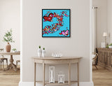 FLOW III (HEARTS) - Limited Edition Print