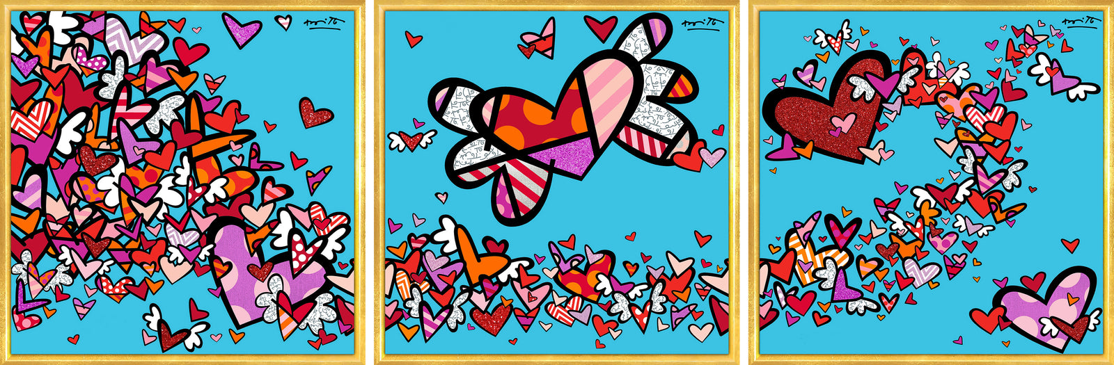 Flow (Master Triptych) - Limited Edition Prints